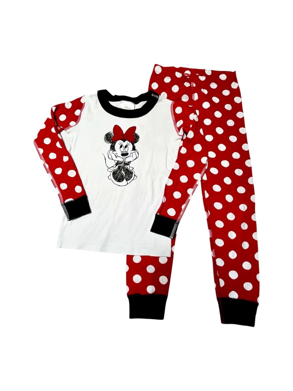 Hanna Andersson Disney Minnie Mouse PJ Set Size 5